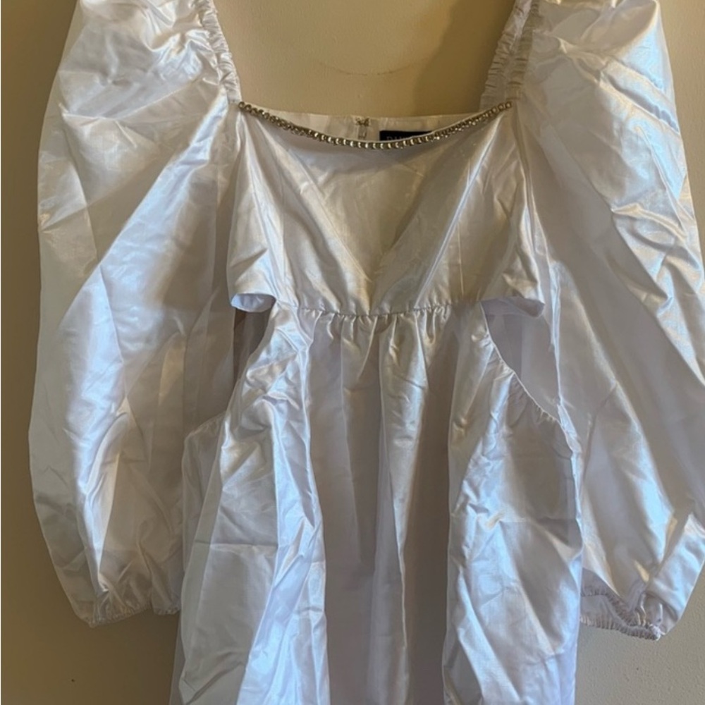 Danielle Bernstein White Dress